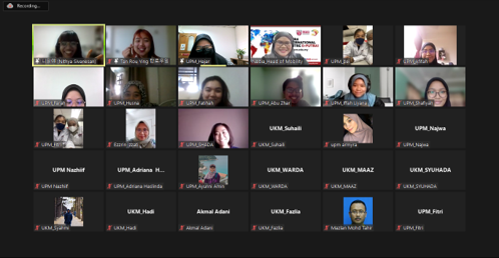 VIRTUAL BRIEFING FOR OUR NEXT BATCH TO KOREA